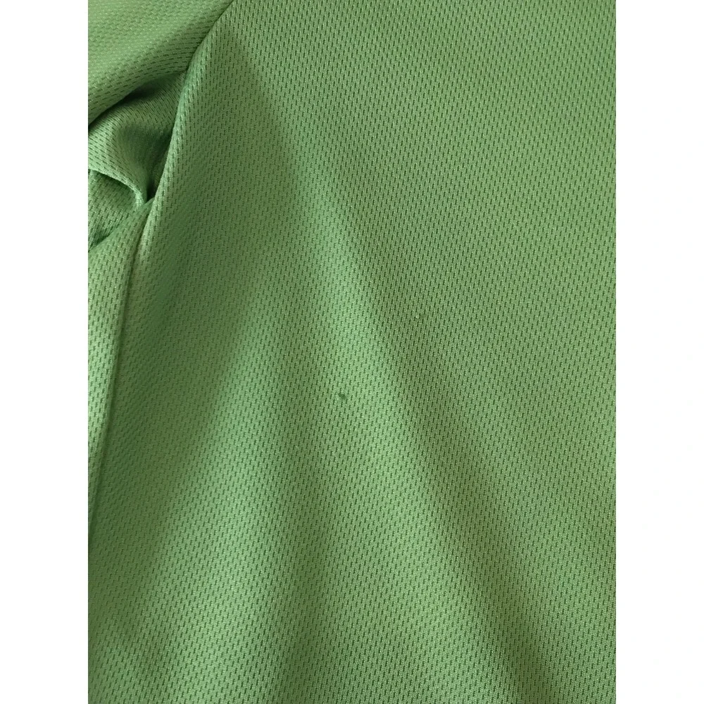 Alo Yoga‎ Sport Green 1/4 Zip Hooded Pullover Long Sleeve Athletic Top Large